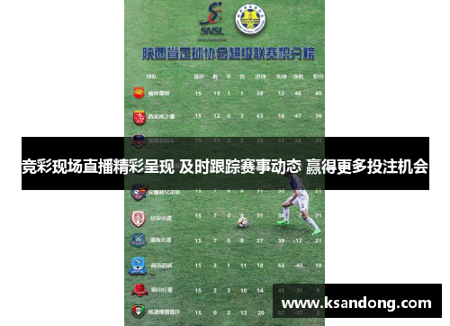 竞彩现场直播精彩呈现 及时跟踪赛事动态 赢得更多投注机会